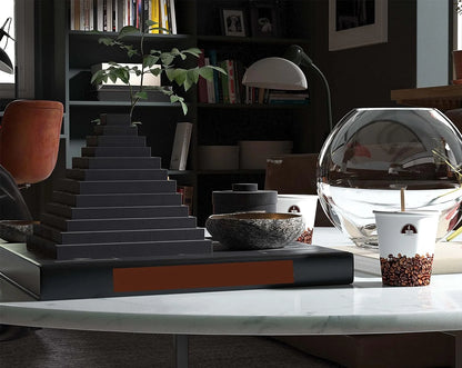 Vasos de papel Caramont de 7 oz con agitadores de madera, ecológicos y desechables, resistentes al calor, para bebidas frías y calientes en cartón de calidad, ideales para café, té, cumpleaños, etc. - 400 